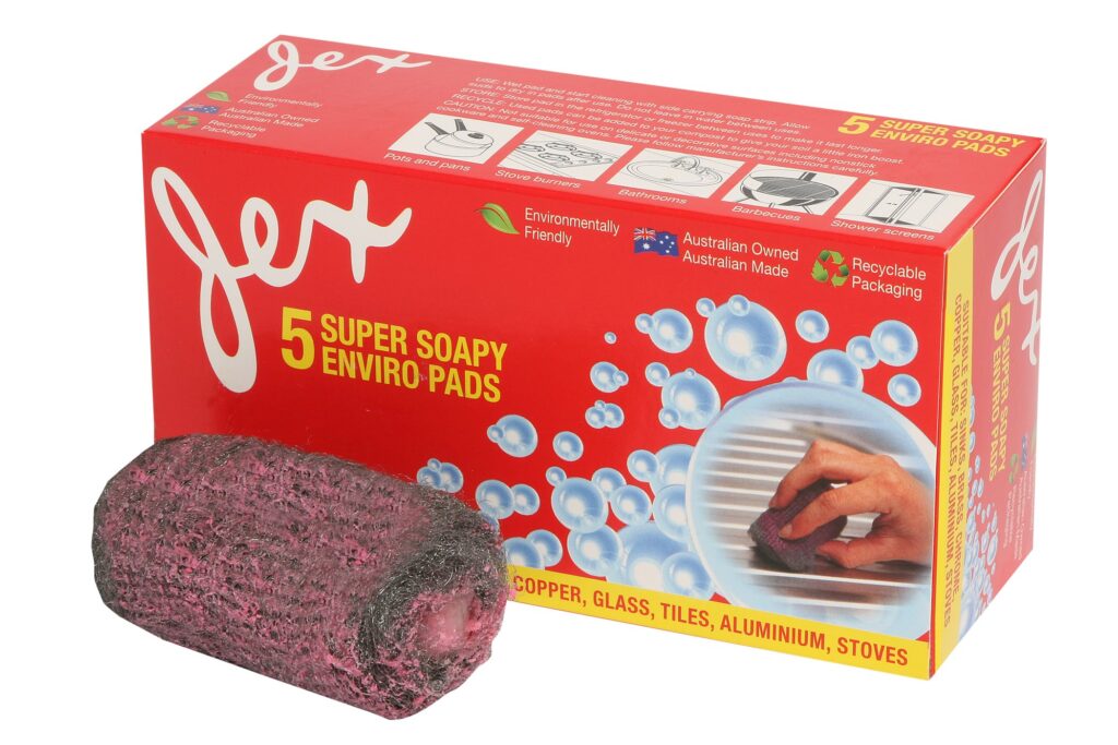 Jex Super Soapy Enviro Pads 5Pk - Asterix Wholesale