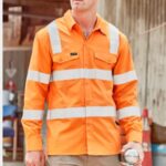 Work Shirts-Fashion Biz-Vic Rail-Long Sleeve-Large-Mens-Navy-Orange-44945.jpg
