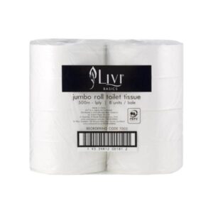 Toilet Paper (Jumbo)-Sheet(s)-Livi-1 Ply-Jumbo-500m-8 rolls per carton-45650.jpg